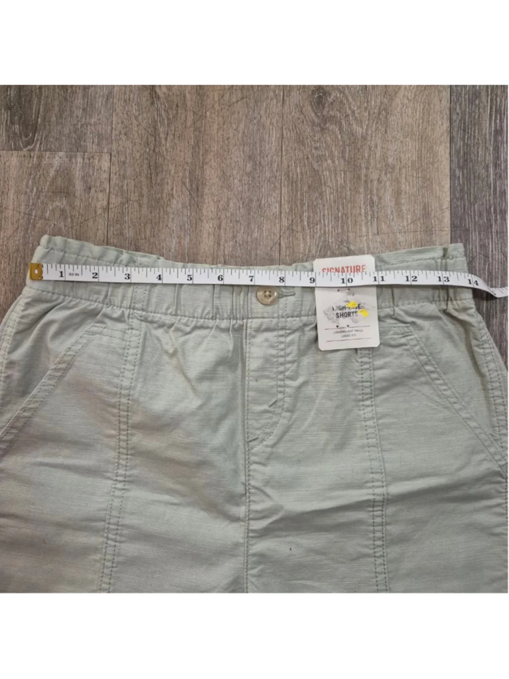Girls Signature by Levi Strauss & Co. Light Green Shorts L